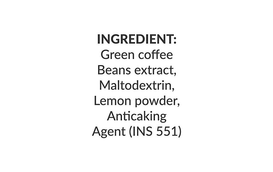 Kausmii Nature's Instant Green Coffee Premix Lemon Flavour   Pack  100 grams